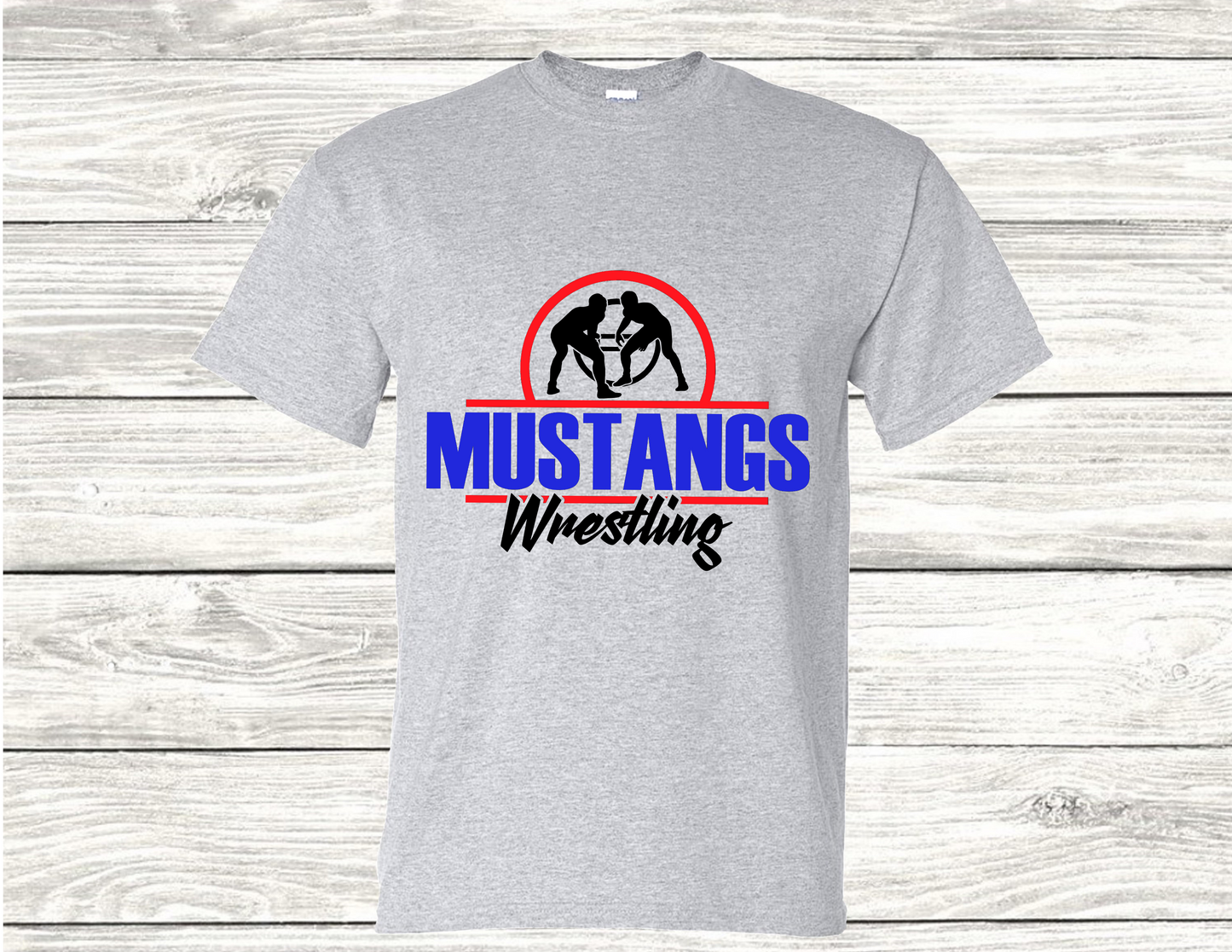 Mustangs Wrestling T-Shirt